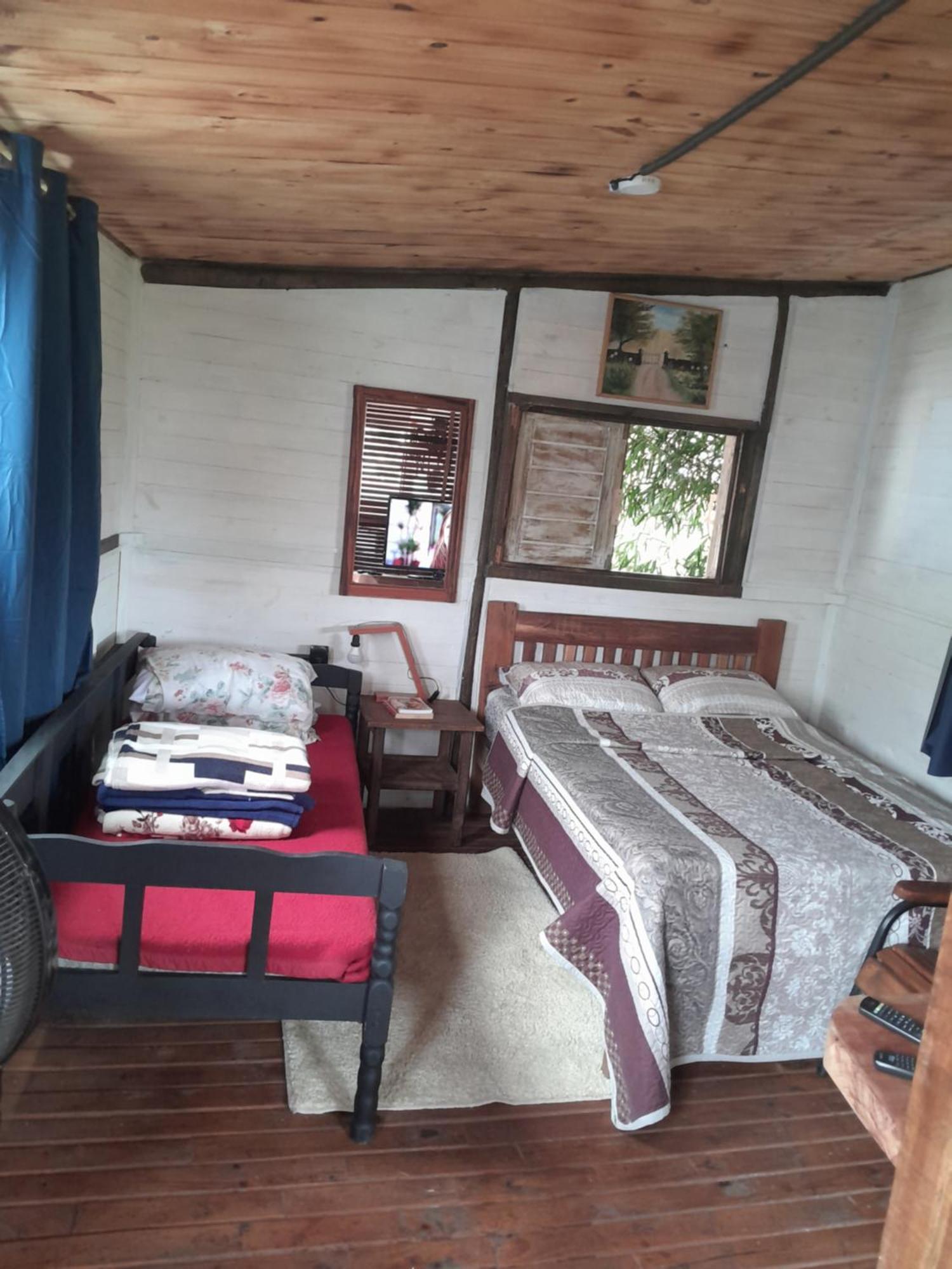 Appartamento Chale Bambu3 Cunha Esterno foto