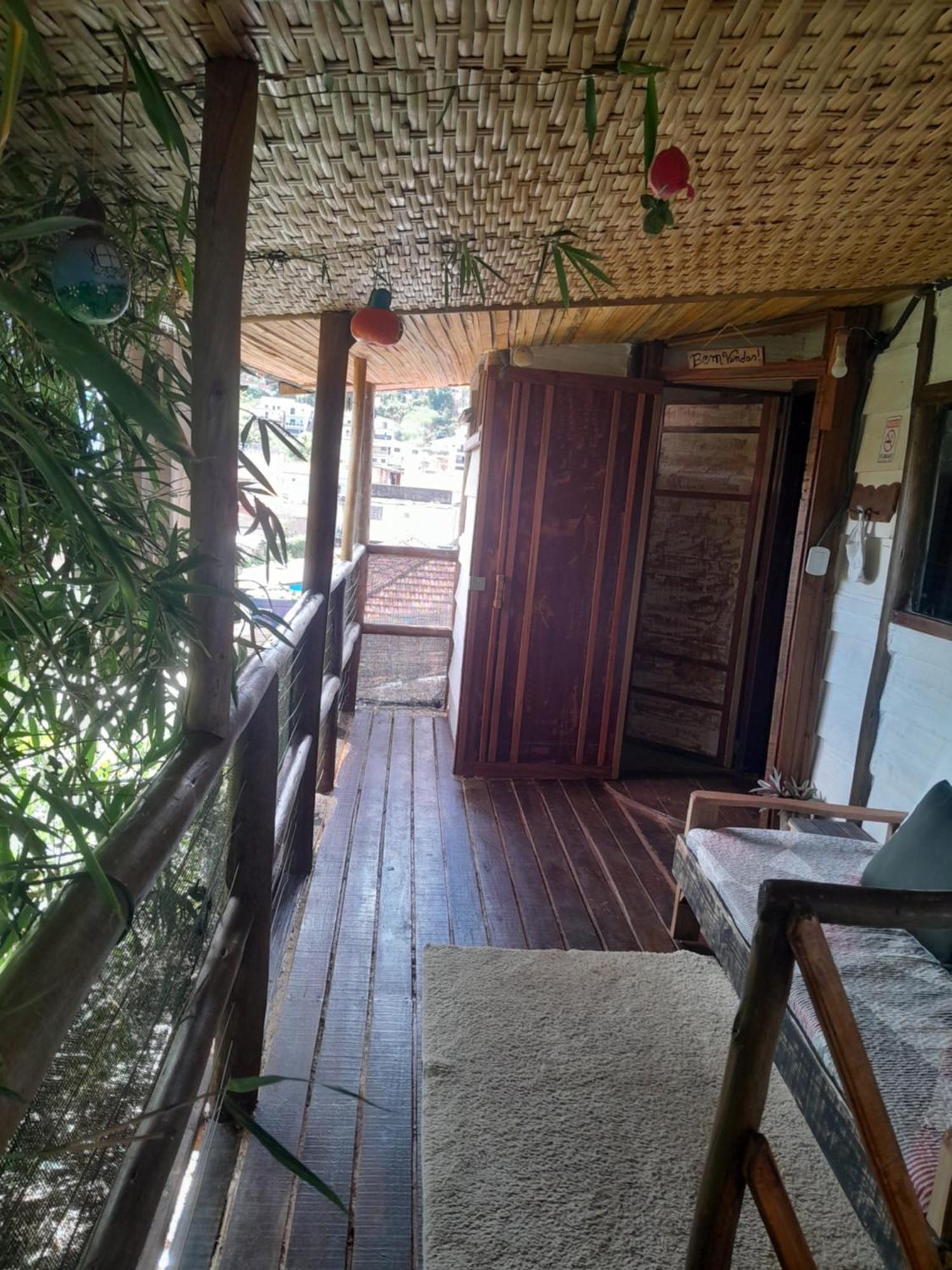 Appartamento Chale Bambu3 Cunha Esterno foto