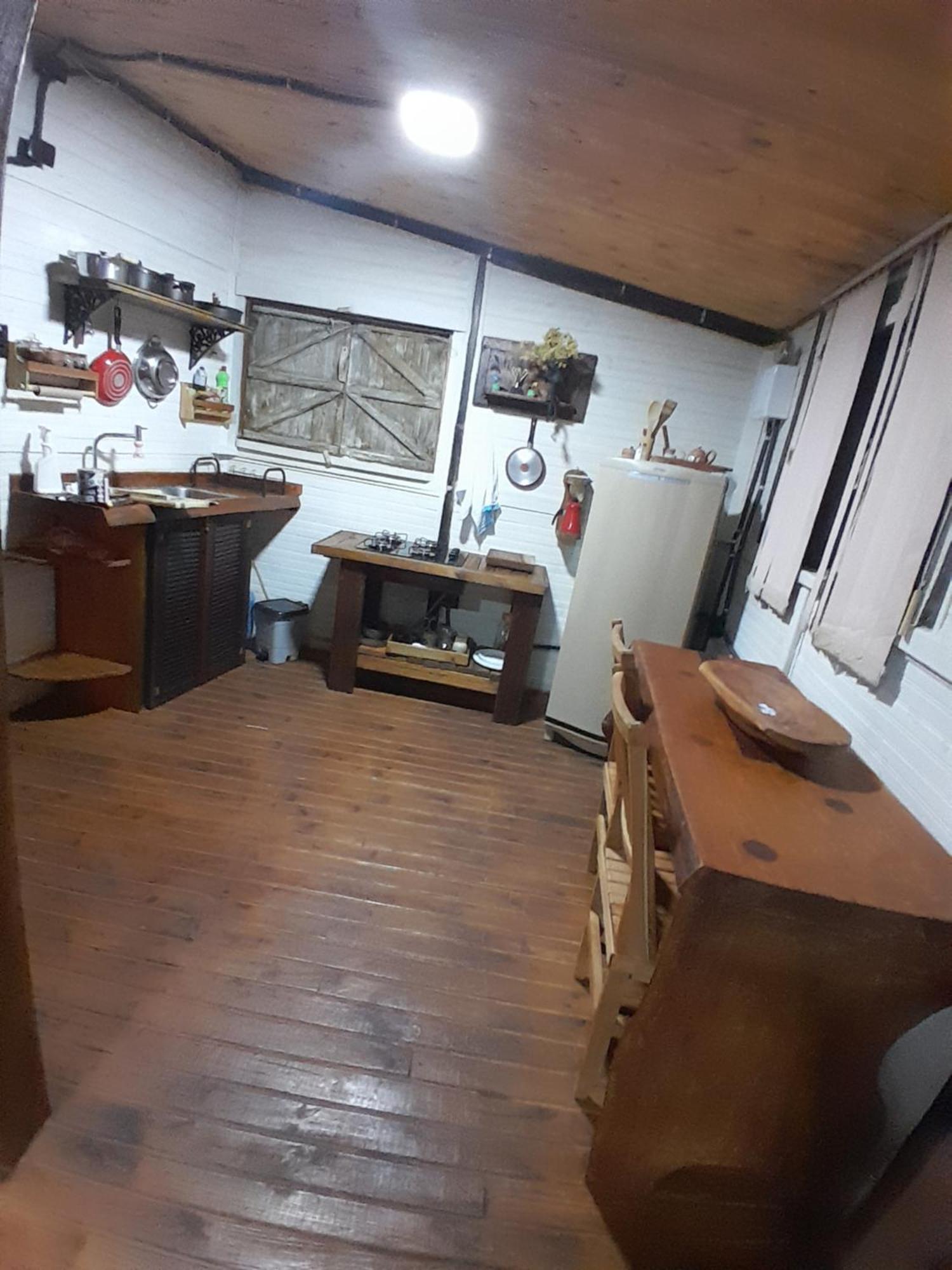Appartamento Chale Bambu3 Cunha Esterno foto